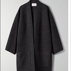 Wilfred brullon sweater in heather black